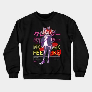 Hololive Indonesia Kureiji Ollie Crewneck Sweatshirt